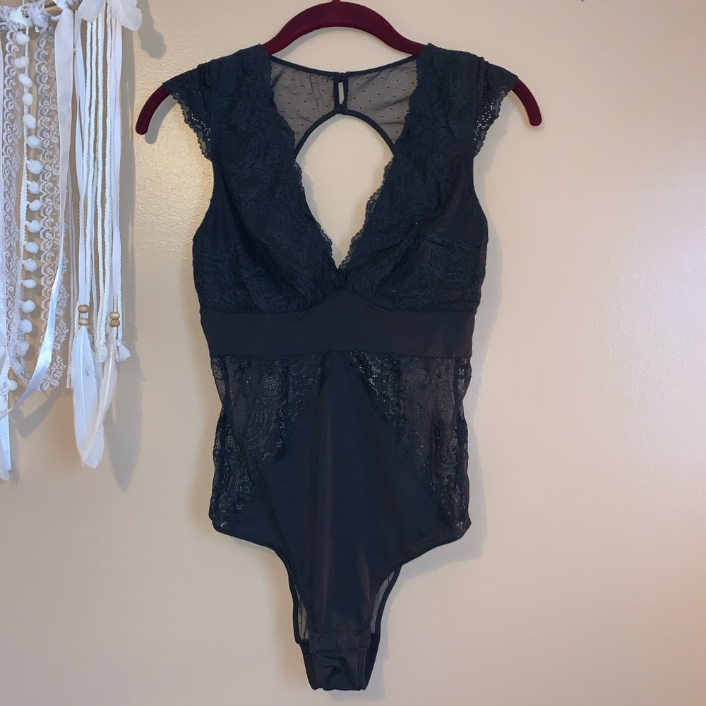 black lace bodysuit 🖤